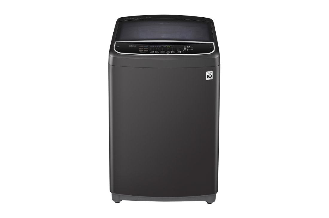 LG TurboWash3D™ 直立式直驅變頻洗衣機｜17公斤 (曜石黑), WT-D170MSG