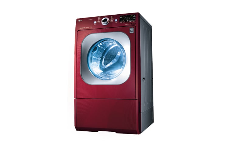 LG 6 Motion DD直驅變頻 滾筒洗衣機 深豔紅 / 12公斤, WD-12MRS