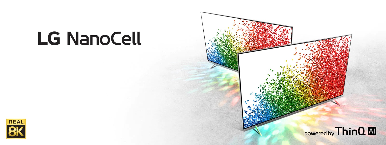 Маючи природні, реалістичні кольори й роздільну здатність 8К відповідно до стандартів галузі, телевізори LG NanoCell 8K оживляють ваші улюблені фільми, спортивні події та ігри.