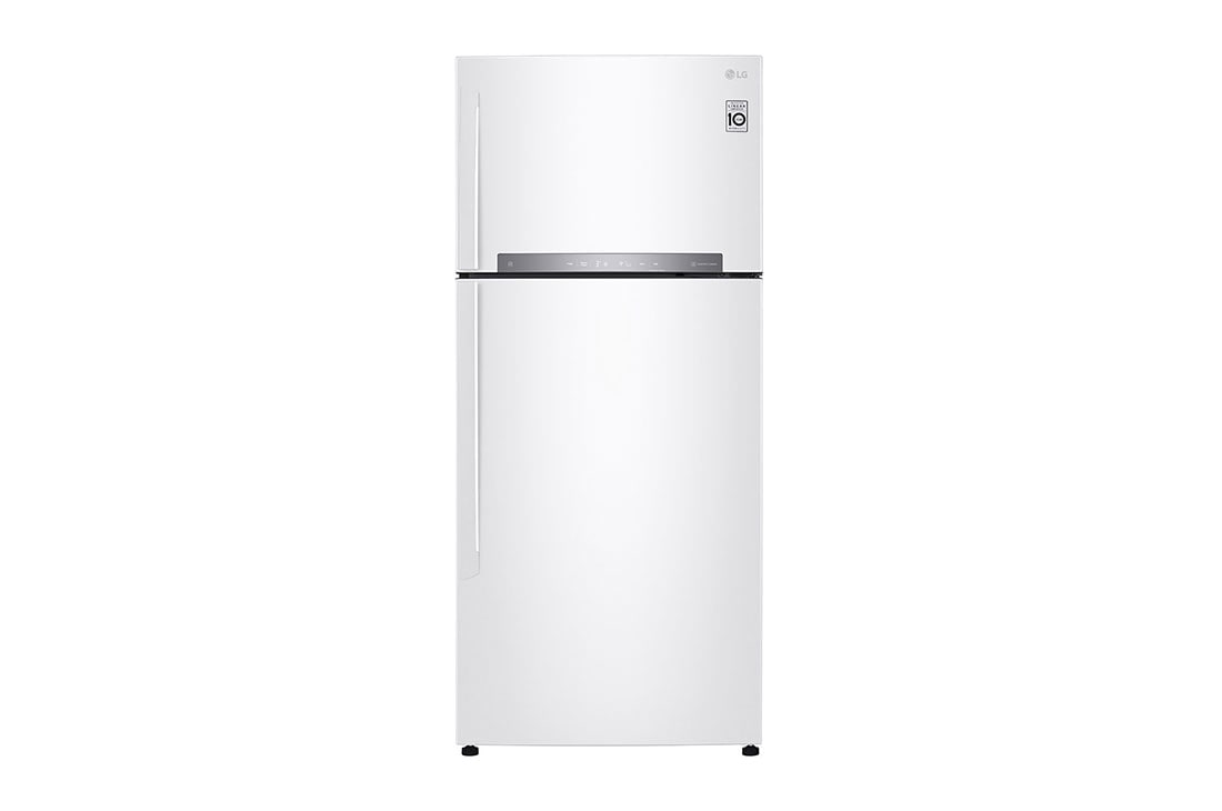 LG 506 літрів| Холодильник з верхньою морозильною камерою | з технологією DoorCooling | LinearCooling | ThinQ, GN-H702HQHZ