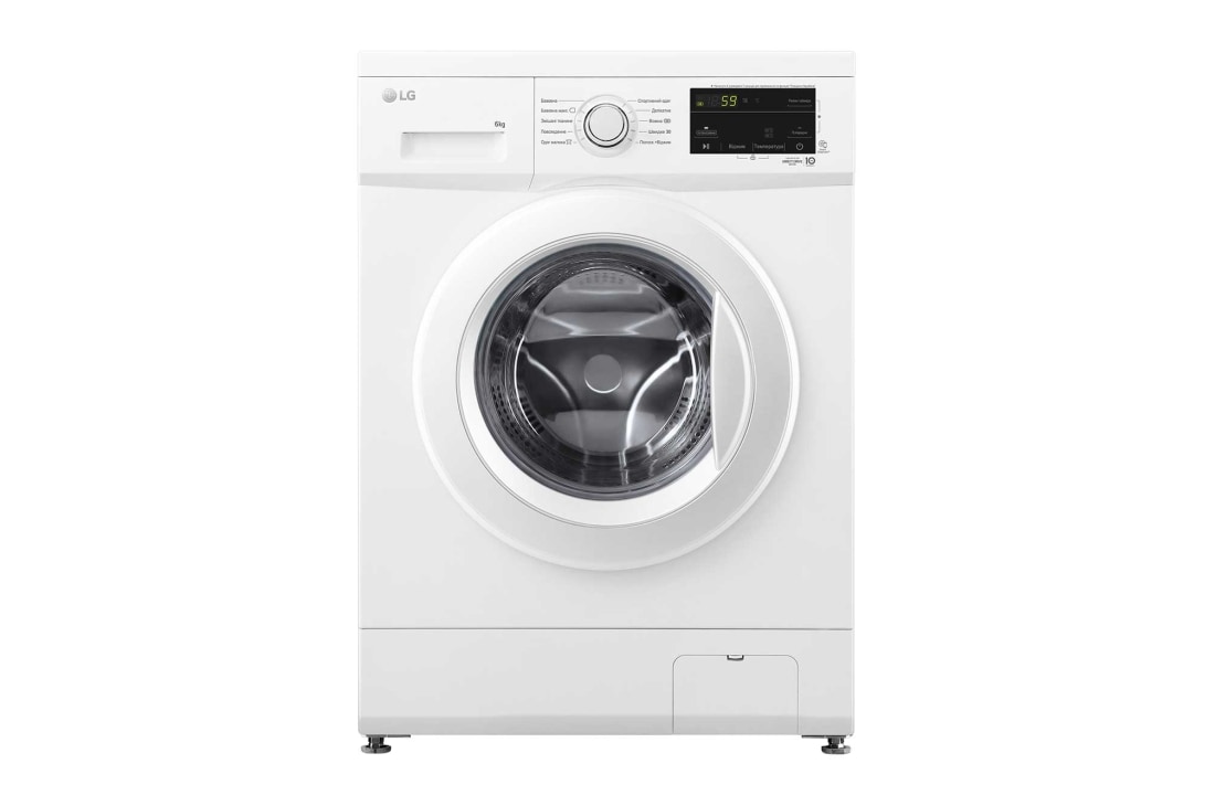 LG Вузька пральна машина | 6 Motion™ | Inverter Direct Drive™ | 6 кг, FH0J3NDN0