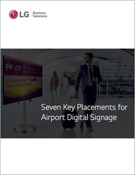 E-Book 7 Key Placements for Airport Digital Signage