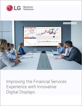 E-Book Improving the Financial Services Experience with Innovative Digital Displays