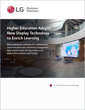 Whitepaper  Higher Education Adopts New Display Technology to Enrich Learning
