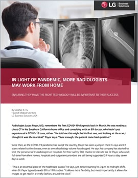 Article  In Light of Pandemic, More Radiologists May Work From Home