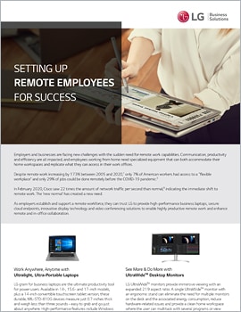 One Page  Setting Up Remote Employees for Success