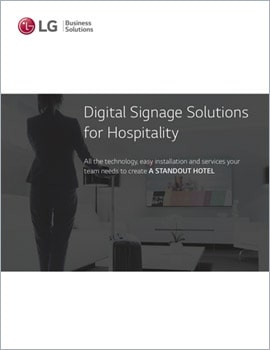 E-Book Digital Signage Solutions for Hospitality