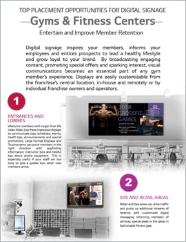 Infographic Gym and Fitness Centers