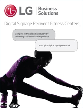 Animated Infographic Digital Signs Reinvent Fitness Centers 