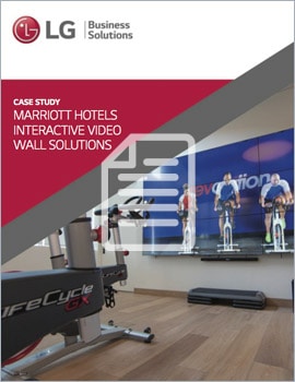 Case Study Marriott Hotels Interactive Video Wall Solutions 