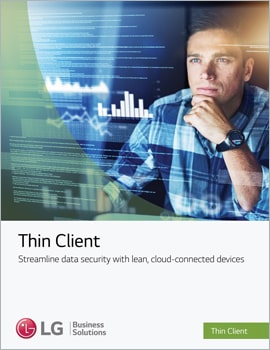 White Paper Thin Client, Streamline Data Security With Lean, Cloud Connected Devices