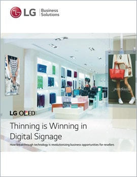 White Paper Thinning is Winning in Digital Signage for the Reseller