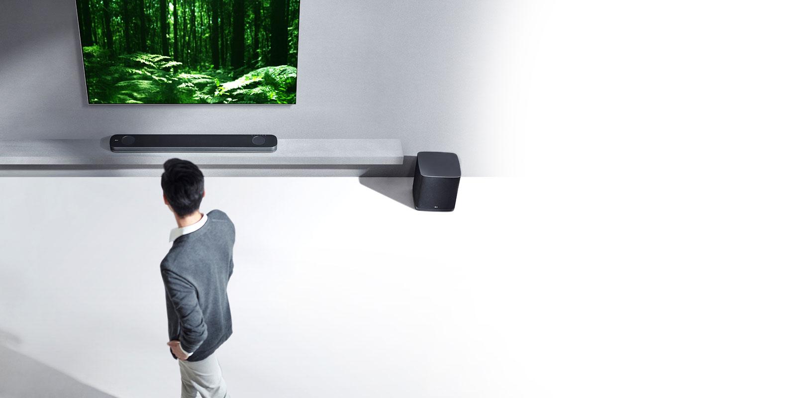LG SJ9 5.1.2 ch High Resolution Sound Bar w/ Dolby Atmos LG USA
