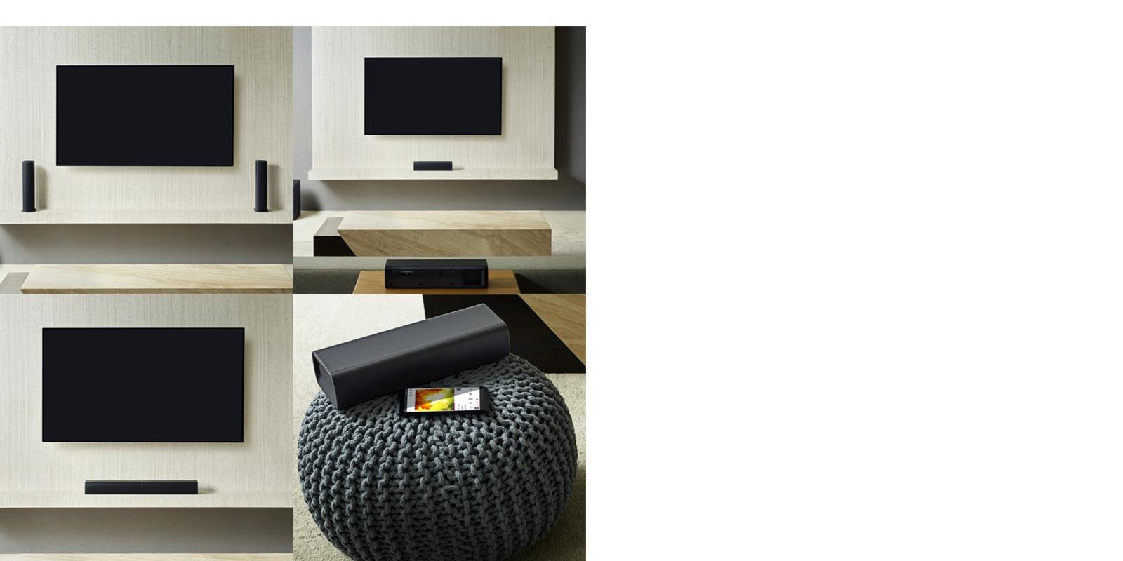 Lg Sound Bars Wireless Bluetooth Audio With Subwoofer Usa Sound Bar Flex