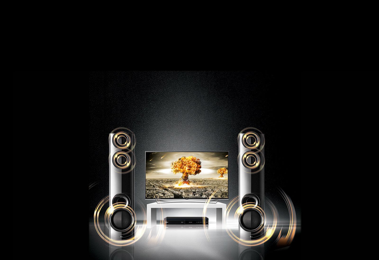 LG LHB675N 3DCapable 1000W 4.2ch Bluray Disc™ Home Theater System