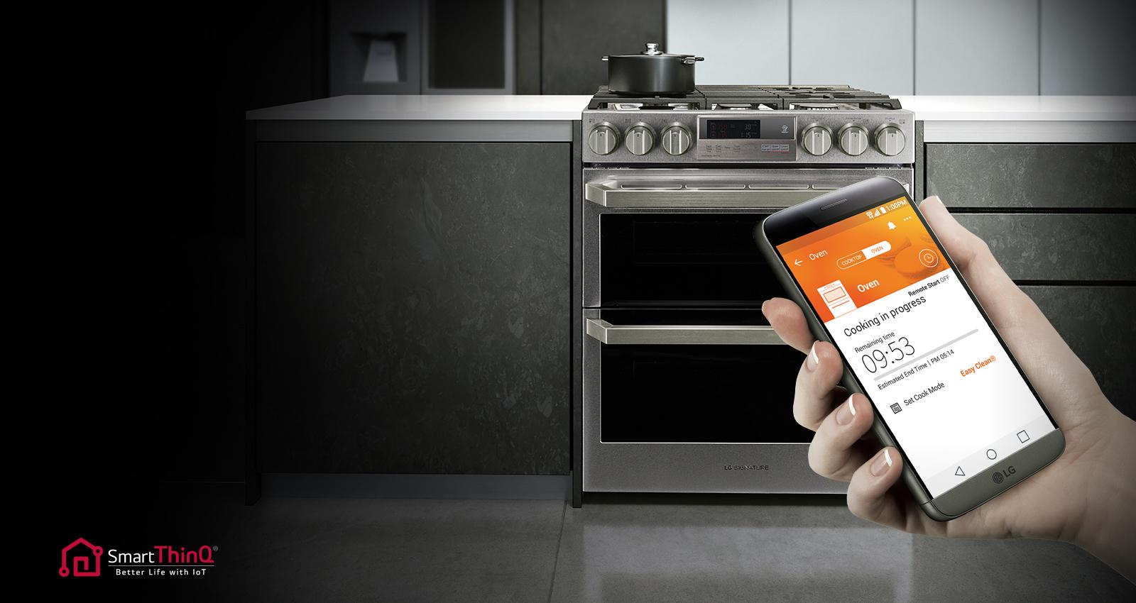 LG LUTD4919SN LG SIGNATURE DualFuel Double Oven Range LG USA