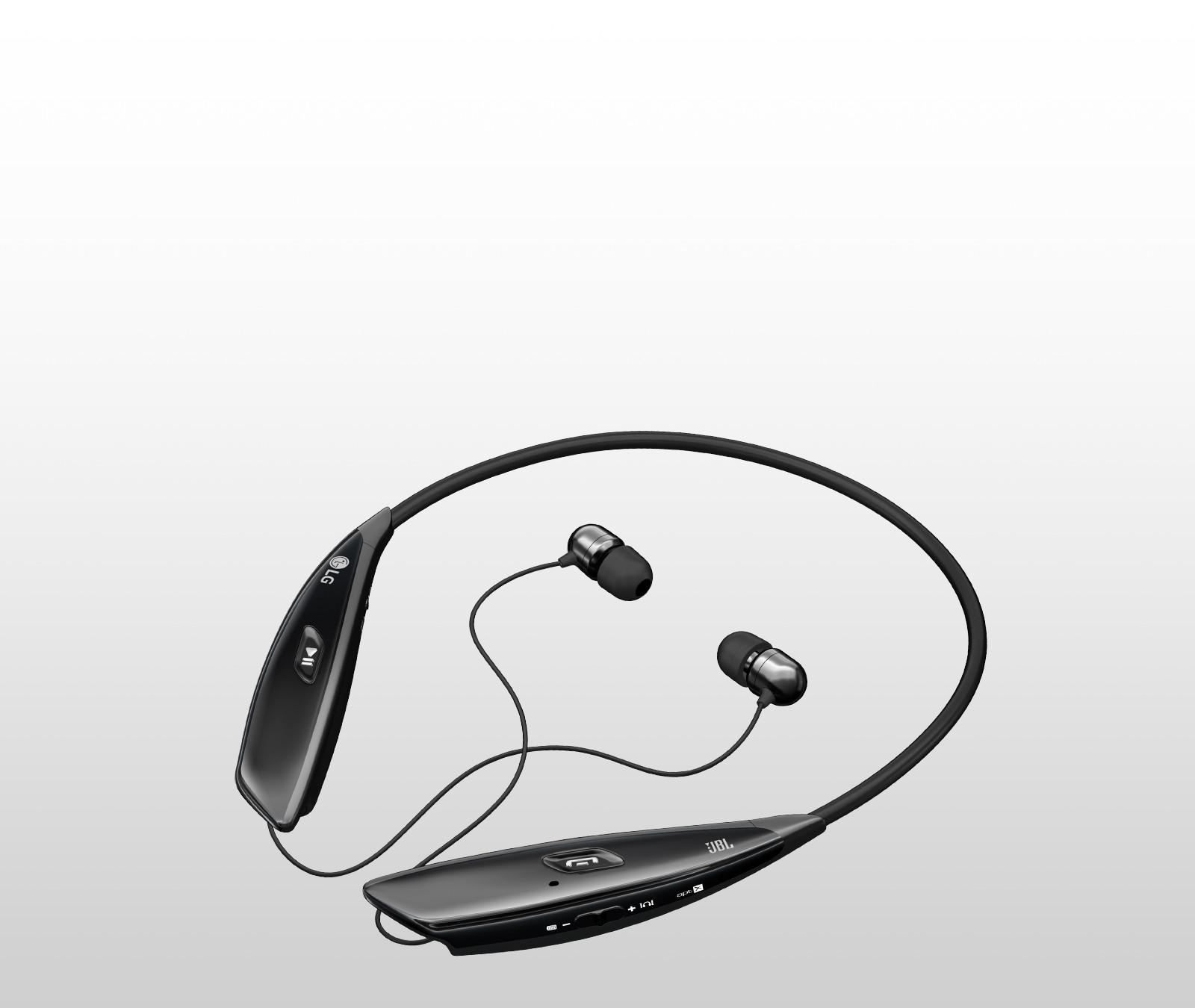 What are some common features on an LG wireless Bluetooth headset?