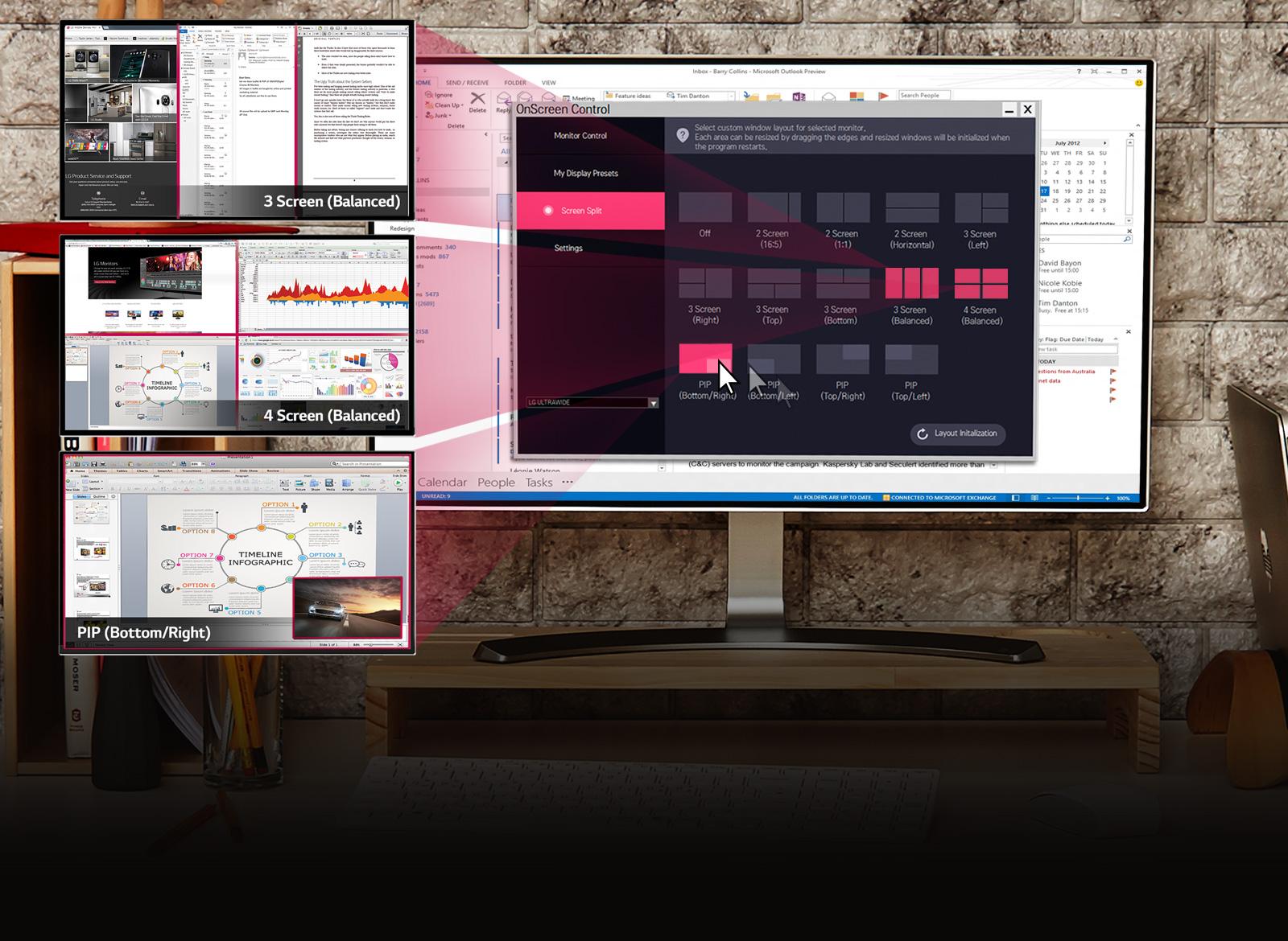 LG 24MP88HVS 24 Class Full HD IPS LED Neo Blade III Monitor (23.8