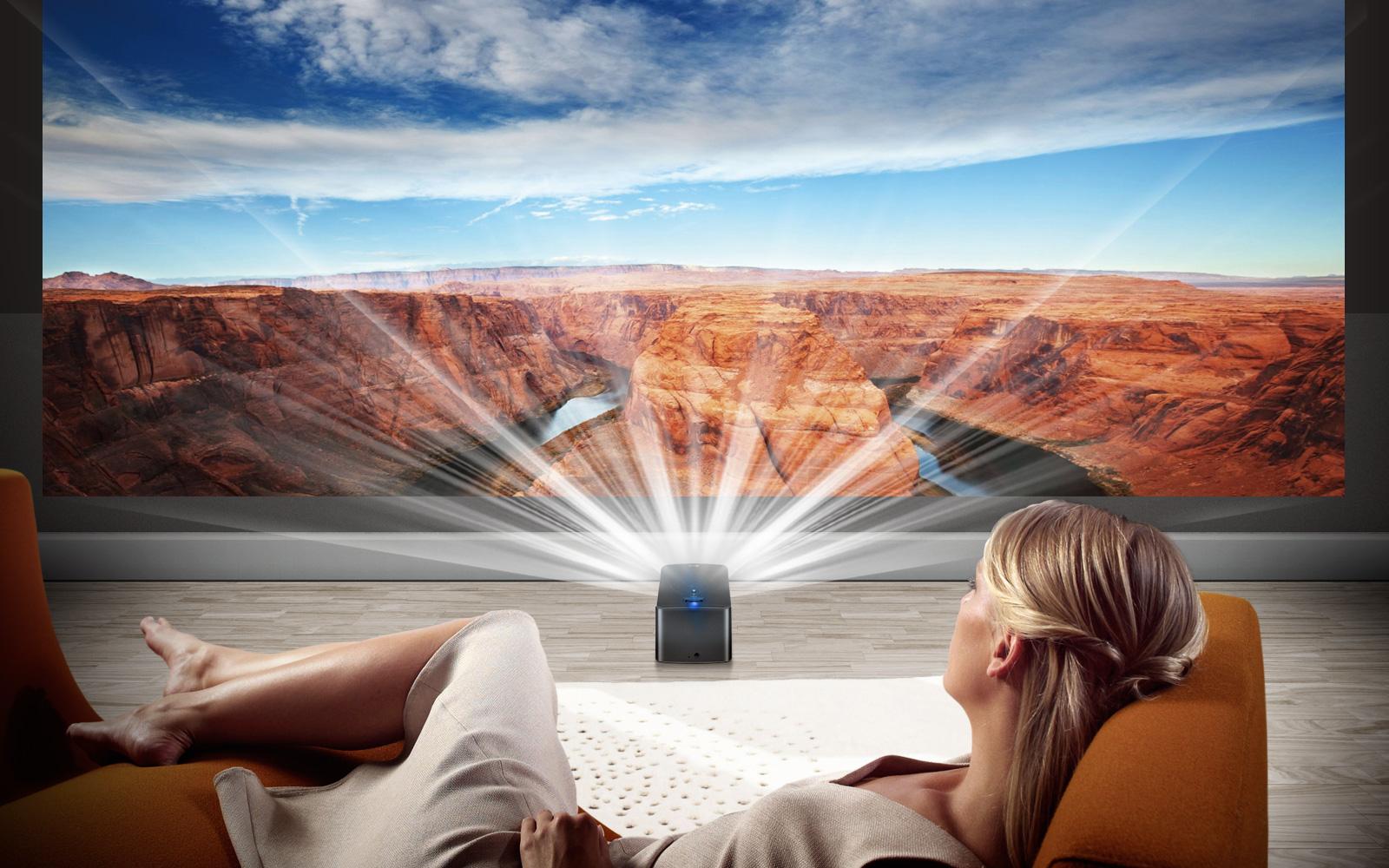 LG PF1000U Ultra Short Throw LED Home Theater Projector LG USA