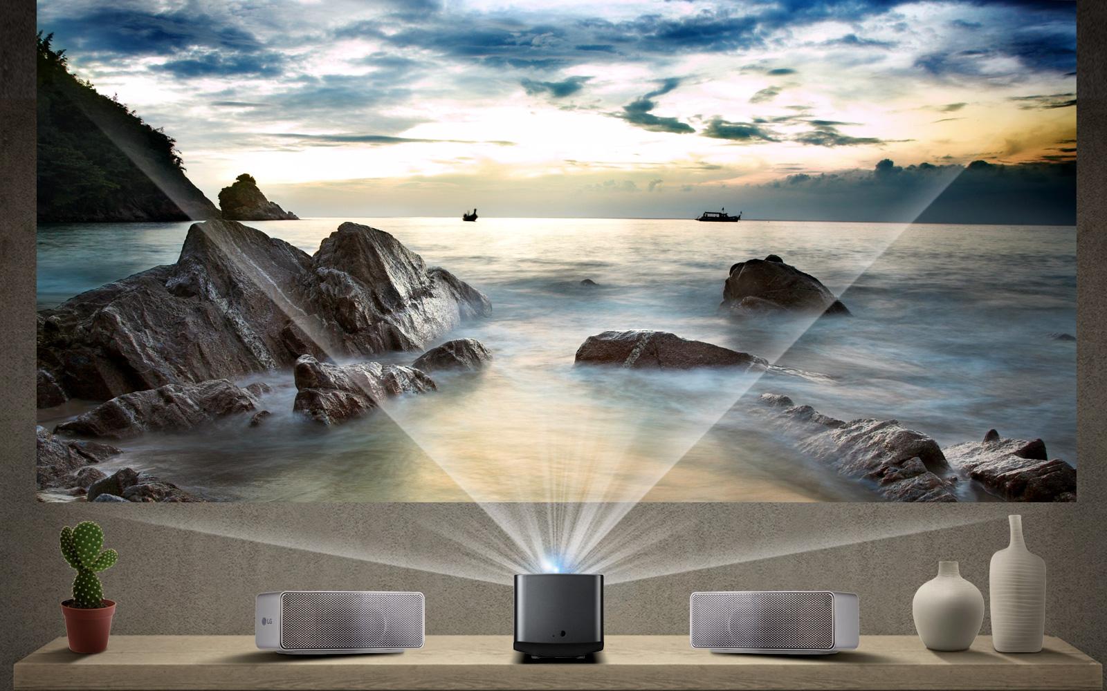LG PF1000U Ultra Short Throw LED Home Theater Projector LG USA