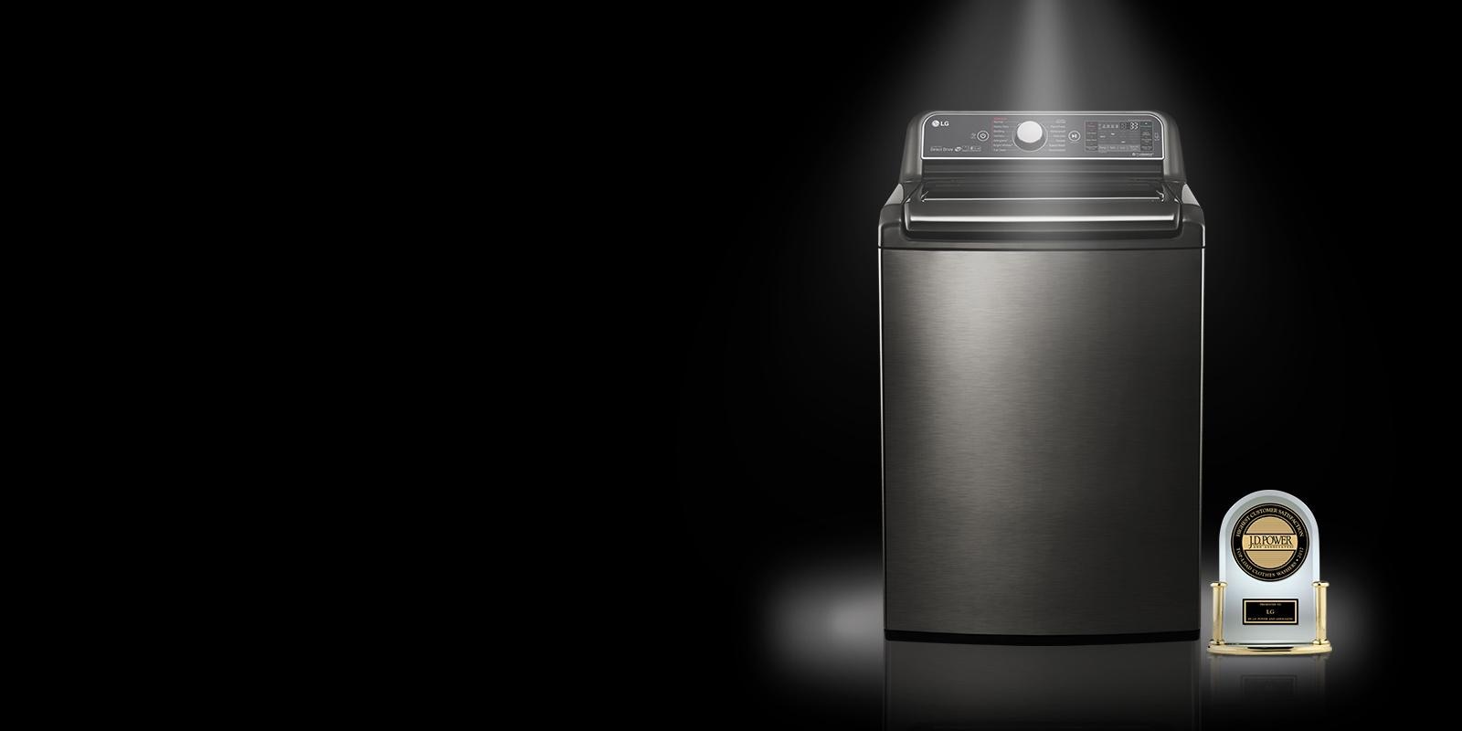 LG WT1701CW Mega Capacity Front Control TurboWash Washer LG USA