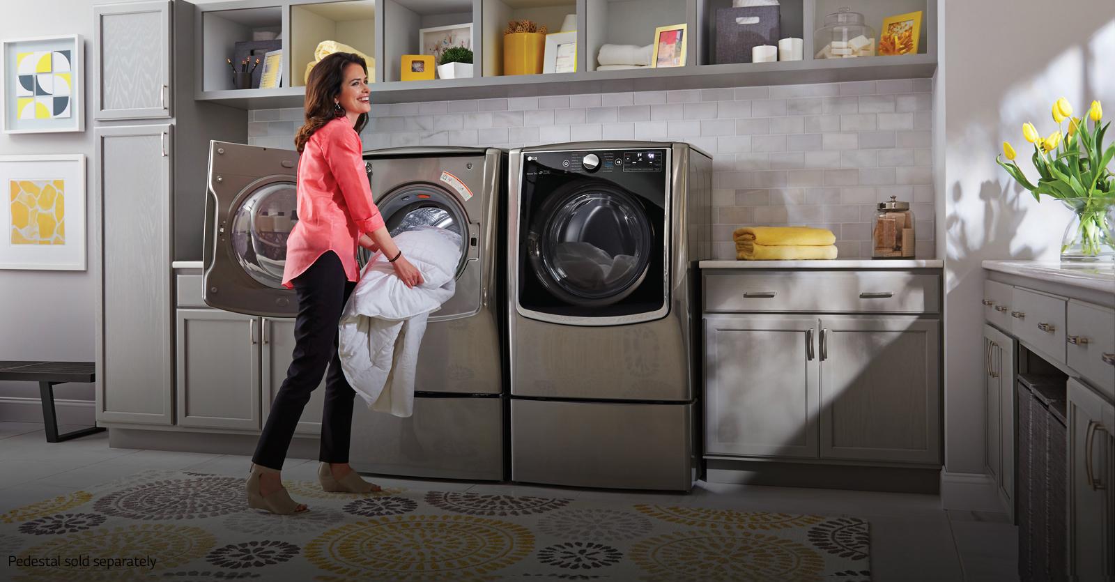 How big of a washing machine do you need to wash a king comforter properly?