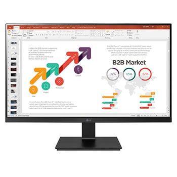 27'' IPS FHD Monitor with USB Type-C™, Flicker Safe & Ergonomic Stand with Two-way Pivot1