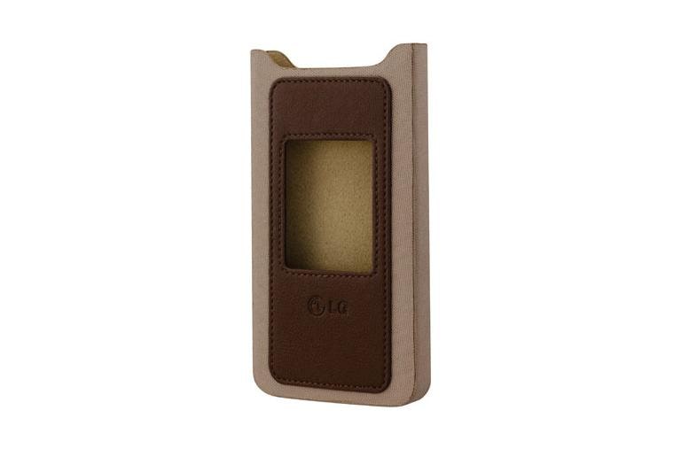 LG Deco Sleeve Ligh Brown Case for a Cell Phone LG USA