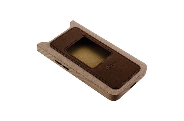 LG Deco Sleeve Ligh Brown Case for a Cell Phone LG USA