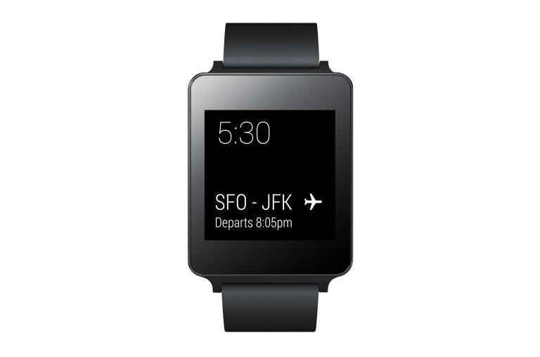 LG Watch in Black W100 Android Wear Smart Watch LG USA