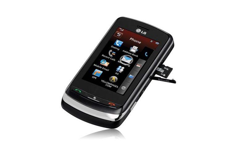 LG Xenon GR500 Black QWERTY Keyboard Cell Phone LG USA