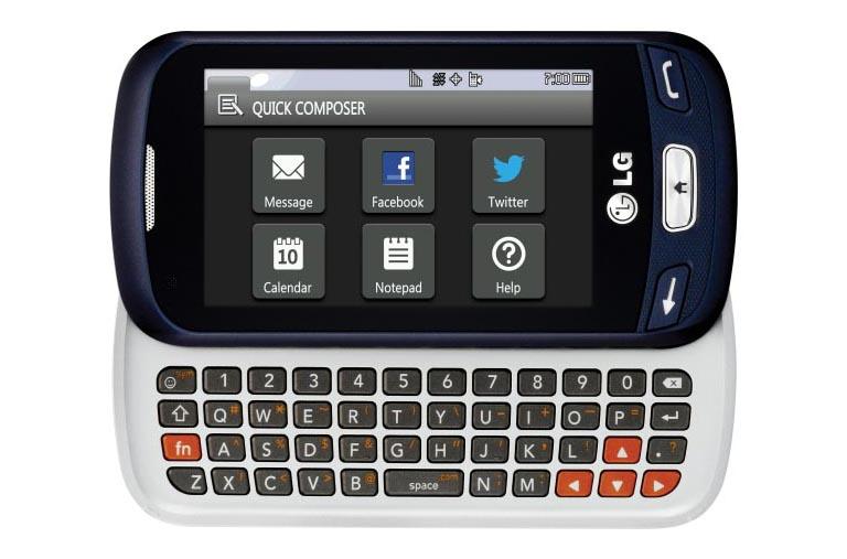 LG Rumor Reflex S Basic phone with 3.0 in. Display LG USA