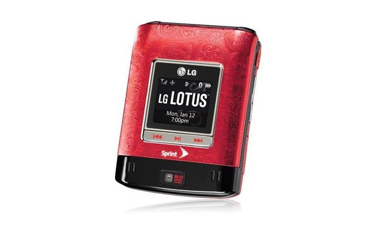 LG Lotus LX600 Red QWERTY Keyboard Cell Phone LG USA