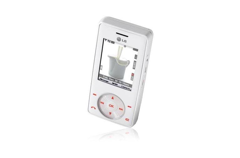 LG Chocolate VX8500 White Cell Phone with Music Player LG USA