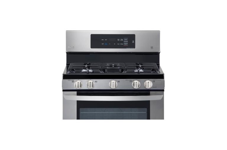 LG LRG3061ST Single Oven Gas Range with EasyClean LG USA