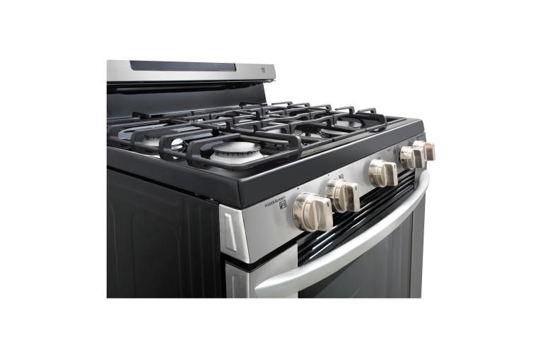 LG LRG3061ST Single Oven Gas Range with EasyClean LG USA