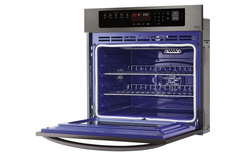 LG LWS3063BD Black Stainless Steel BuiltIn Single Wall Oven LG USA