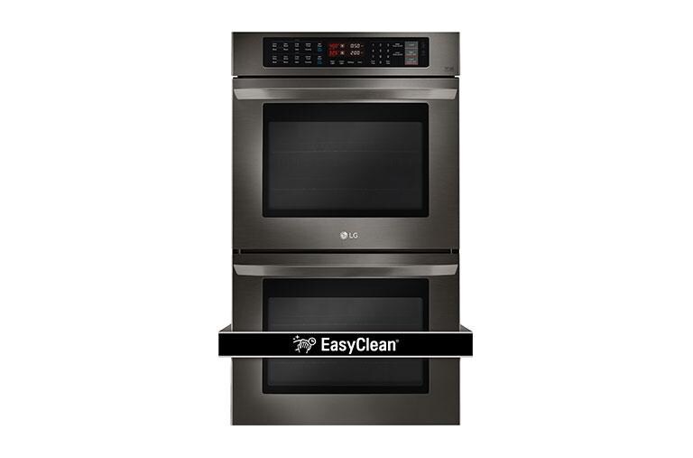 LG LWD3063BD Black Stainless Steel Double Wall Oven LG USA