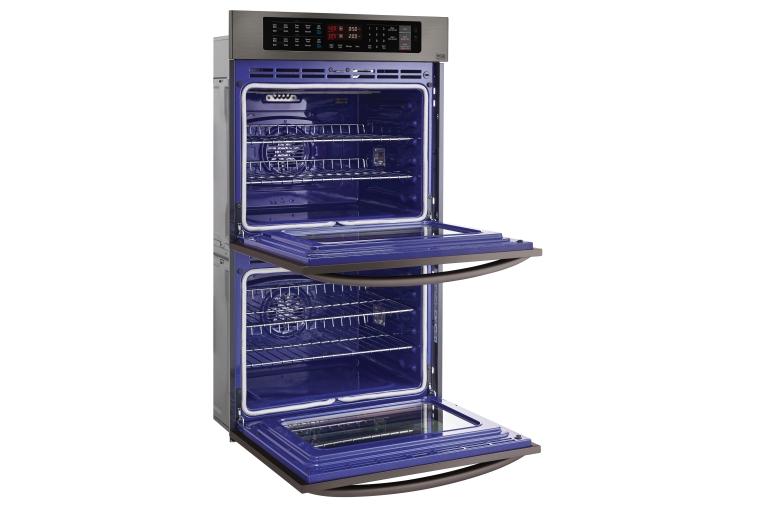 LG LWD3063BD Black Stainless Steel Double Wall Oven LG USA
