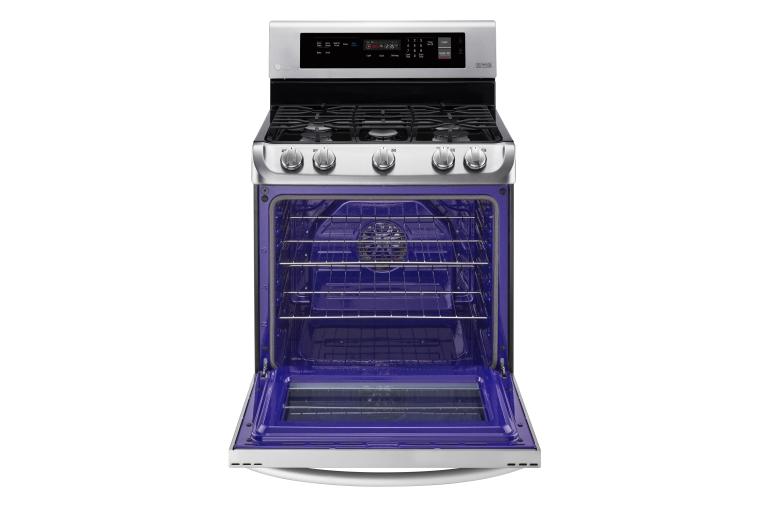 LG LRG4111ST Gas Single Oven Range with ProBake Convection LG USA