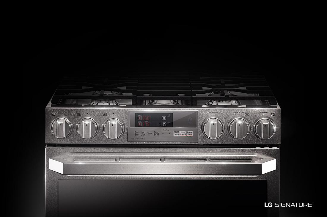 LG LUTD4919SN LG SIGNATURE Dual Fuel Double Oven Range LG USA