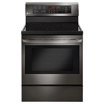 How does an LG induction range work?