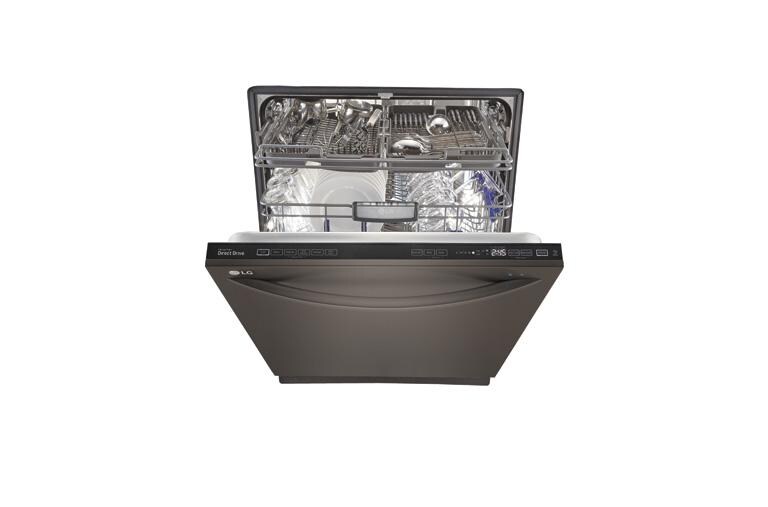 LG LDF7774BD Black Stainless Steel Dishwasher with EasyRack LG USA