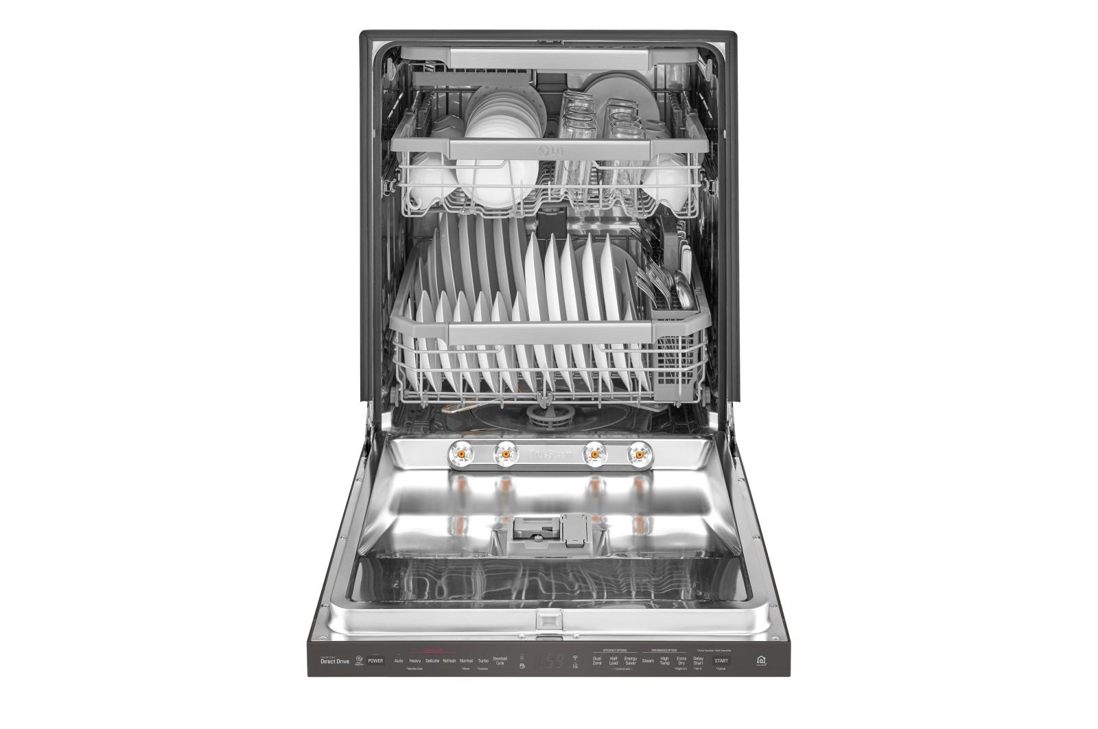 LG LDP7708BD Top Control Smart wifi Enabled Dishwasher with QuadWash