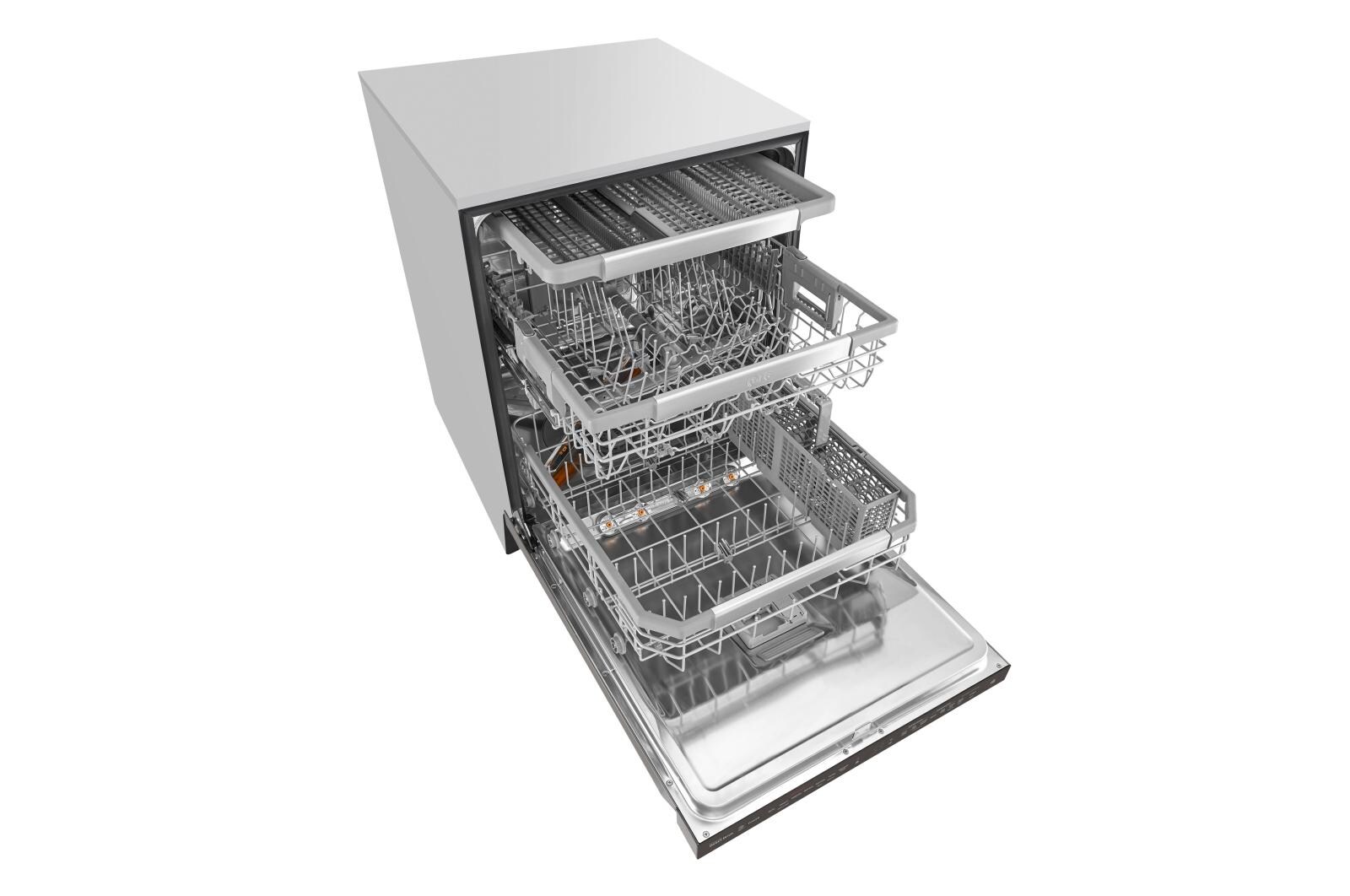 LG LDP7708BD Top Control Smart wifi Enabled Dishwasher with QuadWash