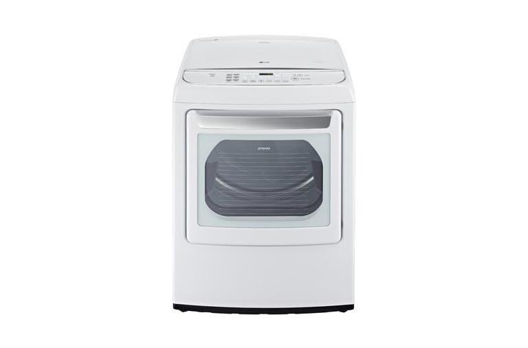 LG DLEY1701W Large High Efficiency Electric Steam Dryer LG USA