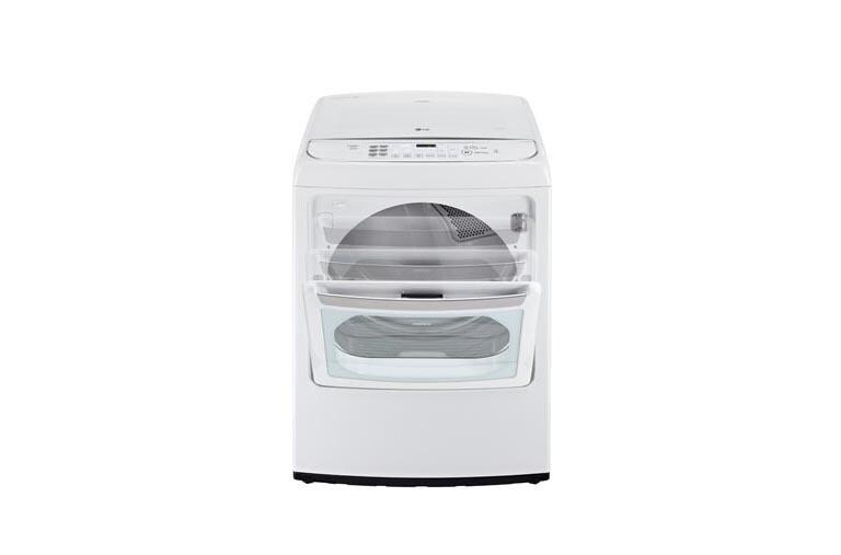 LG DLEY1701WE Large High Efficiency Electric Steam Dryer LG USA