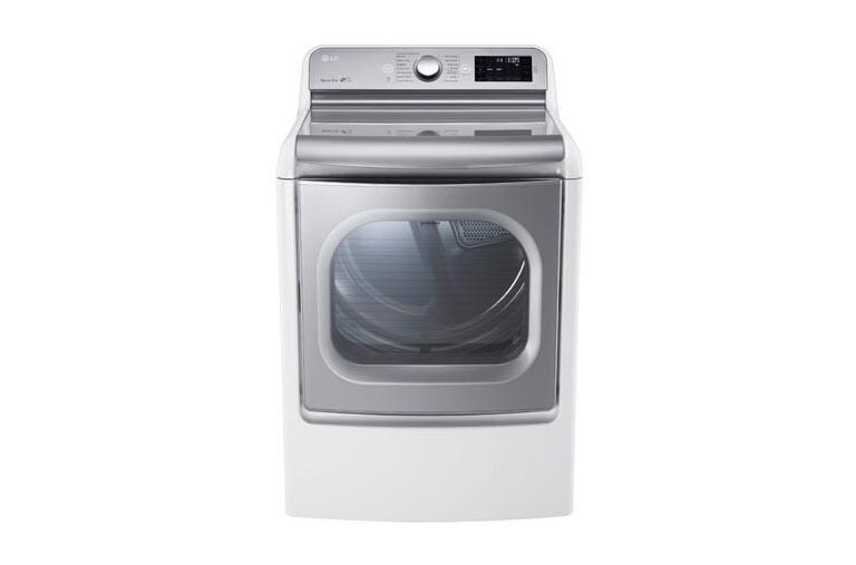 LG DLGX7701WE Mega Capacity TurboSteam Gas Dryer with EasyLoad LG USA