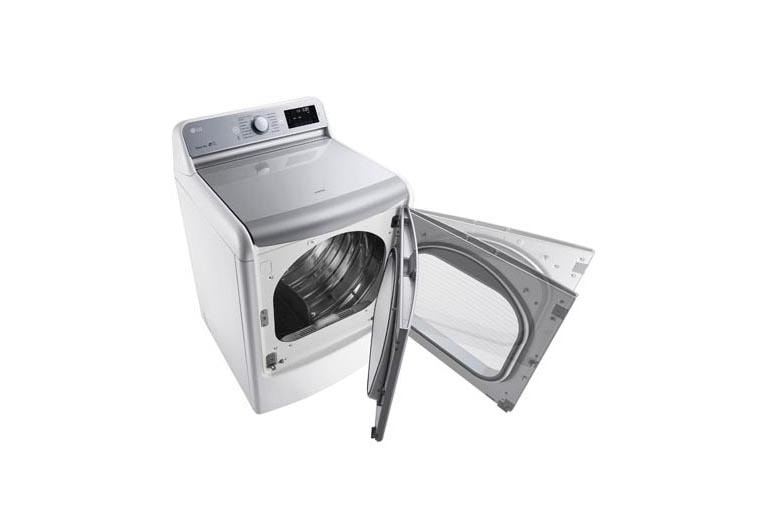 LG DLGX7701WE Mega Capacity TurboSteam Gas Dryer with EasyLoad LG USA