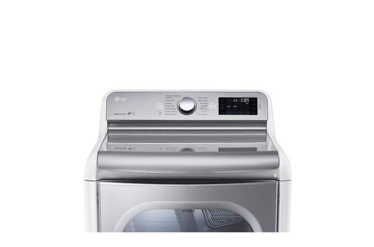 LG DLGX7701WE Mega Capacity TurboSteam Gas Dryer with EasyLoad LG USA